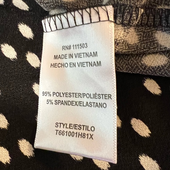 AUW Faux Wrap Top 2X - Picture 6 of 6